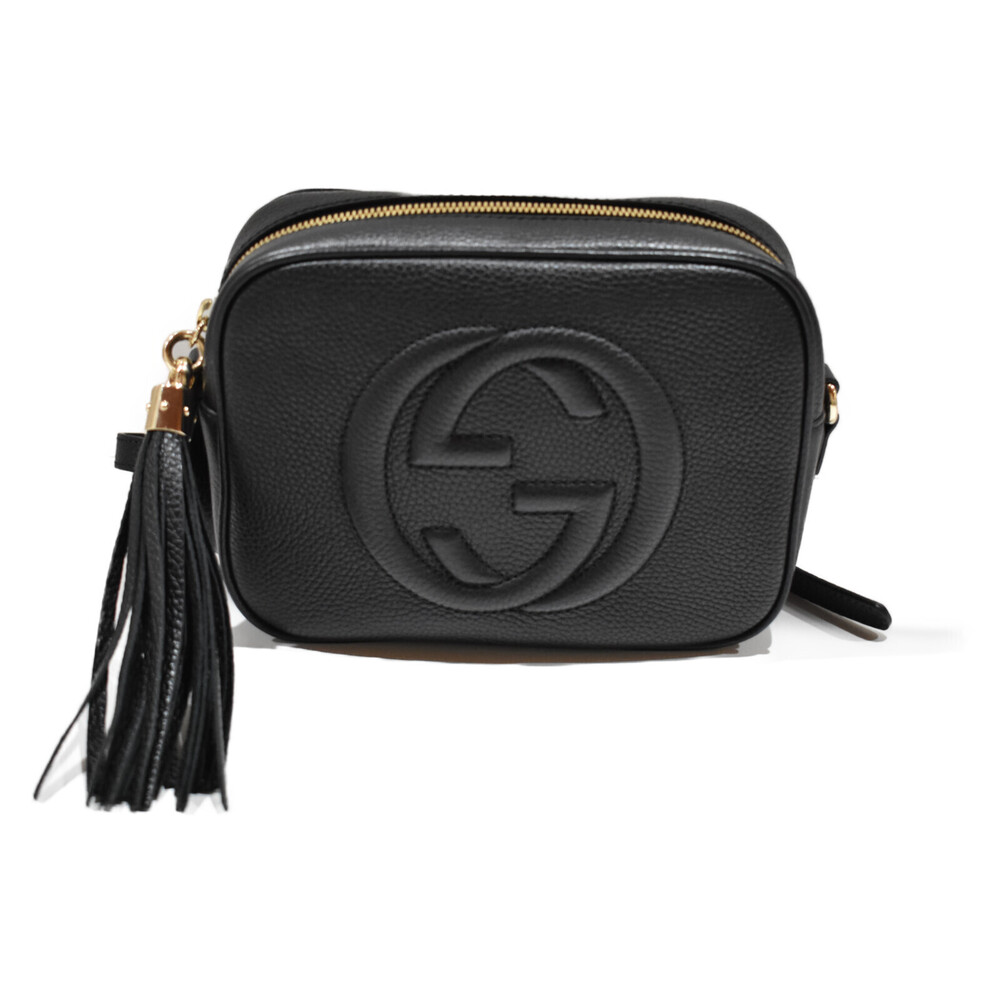 Gucci Easy Shoulder Leather Bag Black to Soho Disco